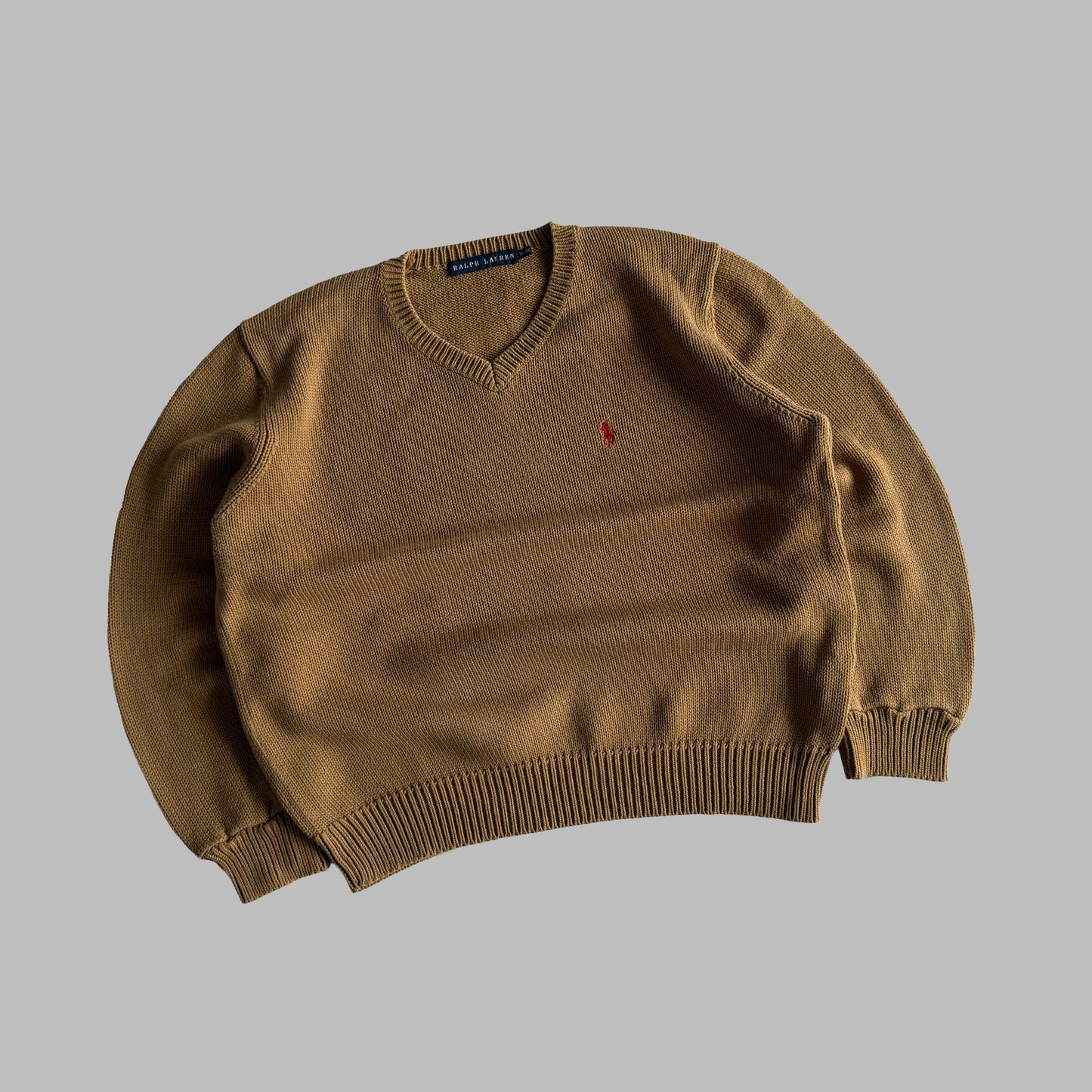 Y2K Polo Ralph Lauren Heavy Knit - M