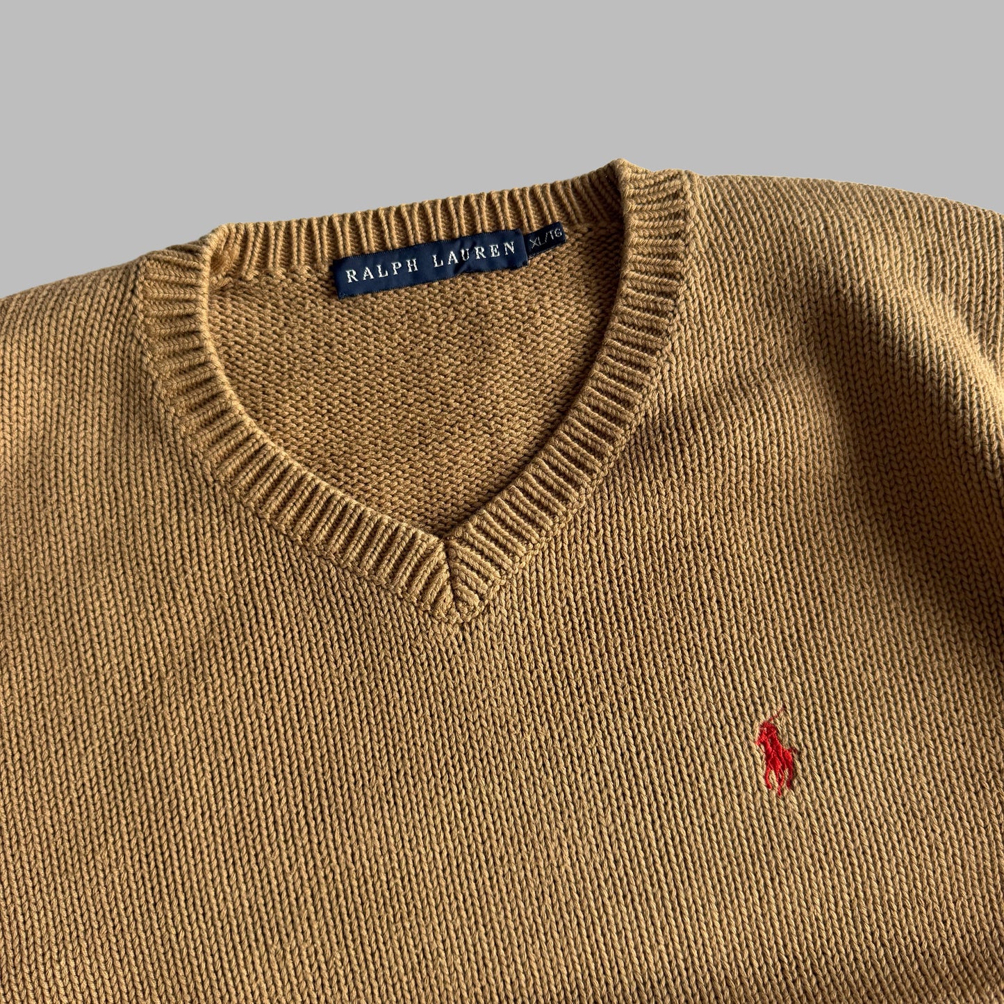 Y2K Polo Ralph Lauren Heavy Knit - M