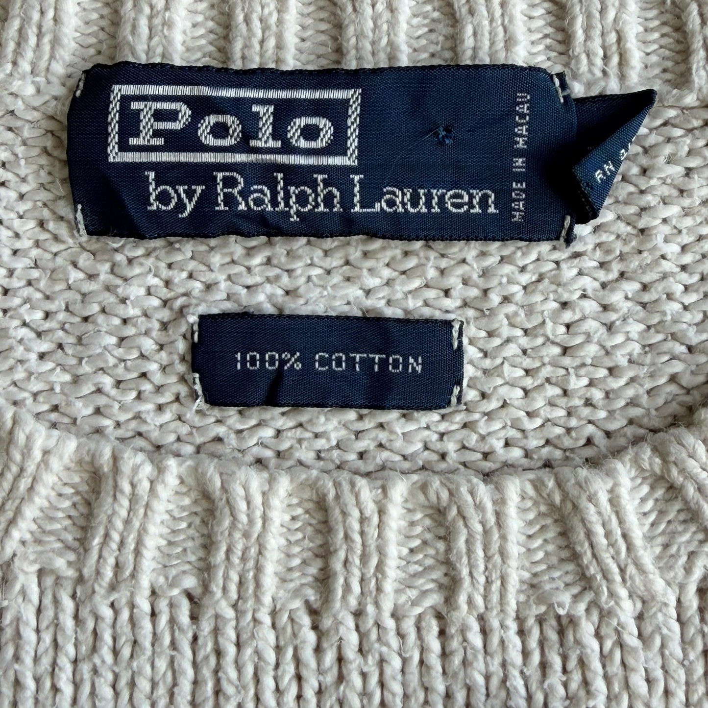 90s Polo Ralph Lauren Heavy Knit - L