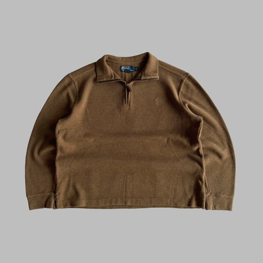 90s Polo Ralph Lauren Quarter Zip - L