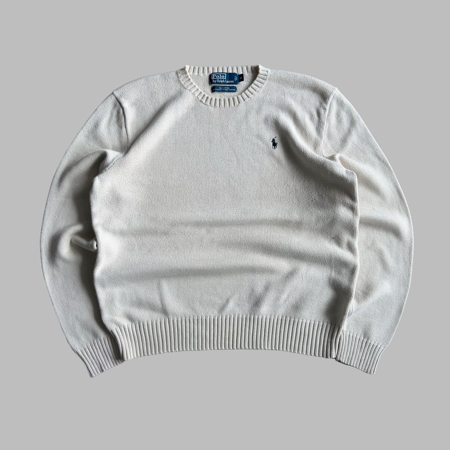 90s Polo Ralph Lauren Heavy Knit - M