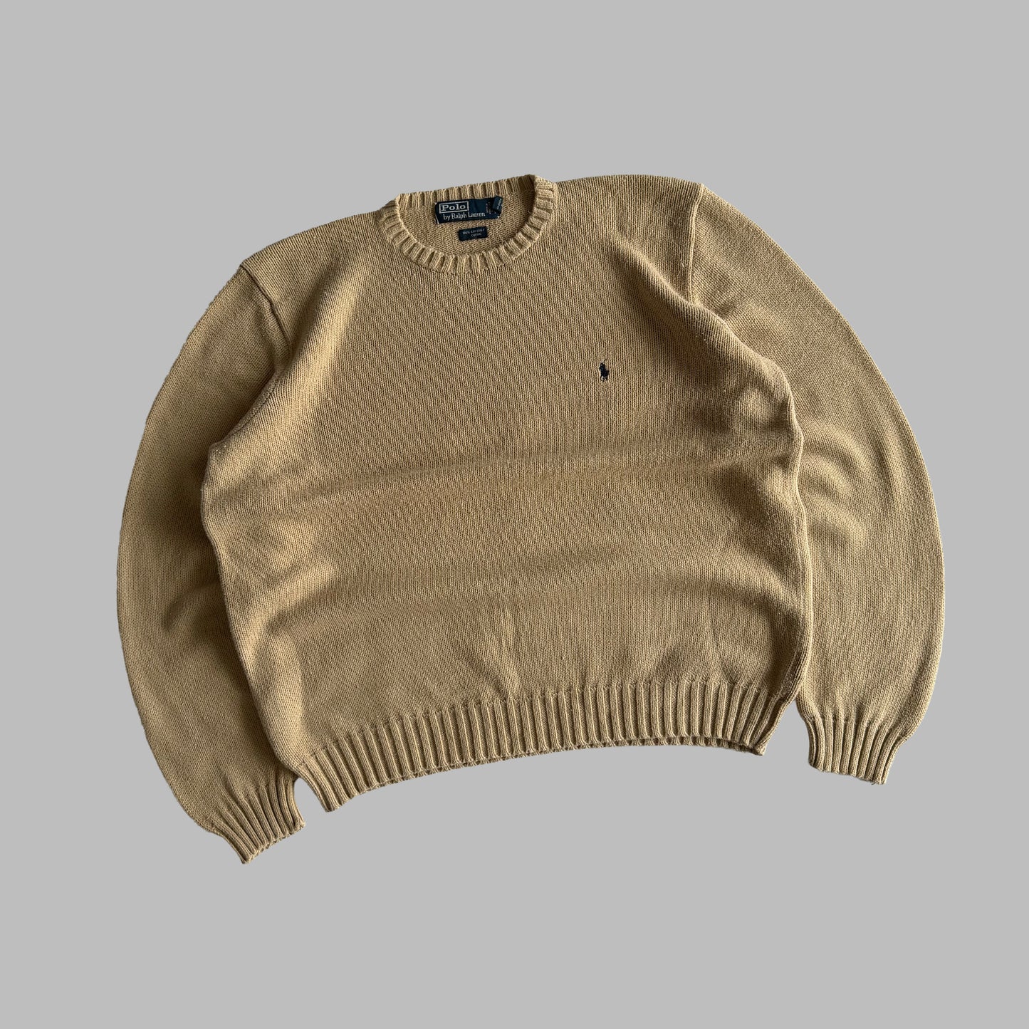 90s Polo Ralph Lauren Heavy Knit - XL