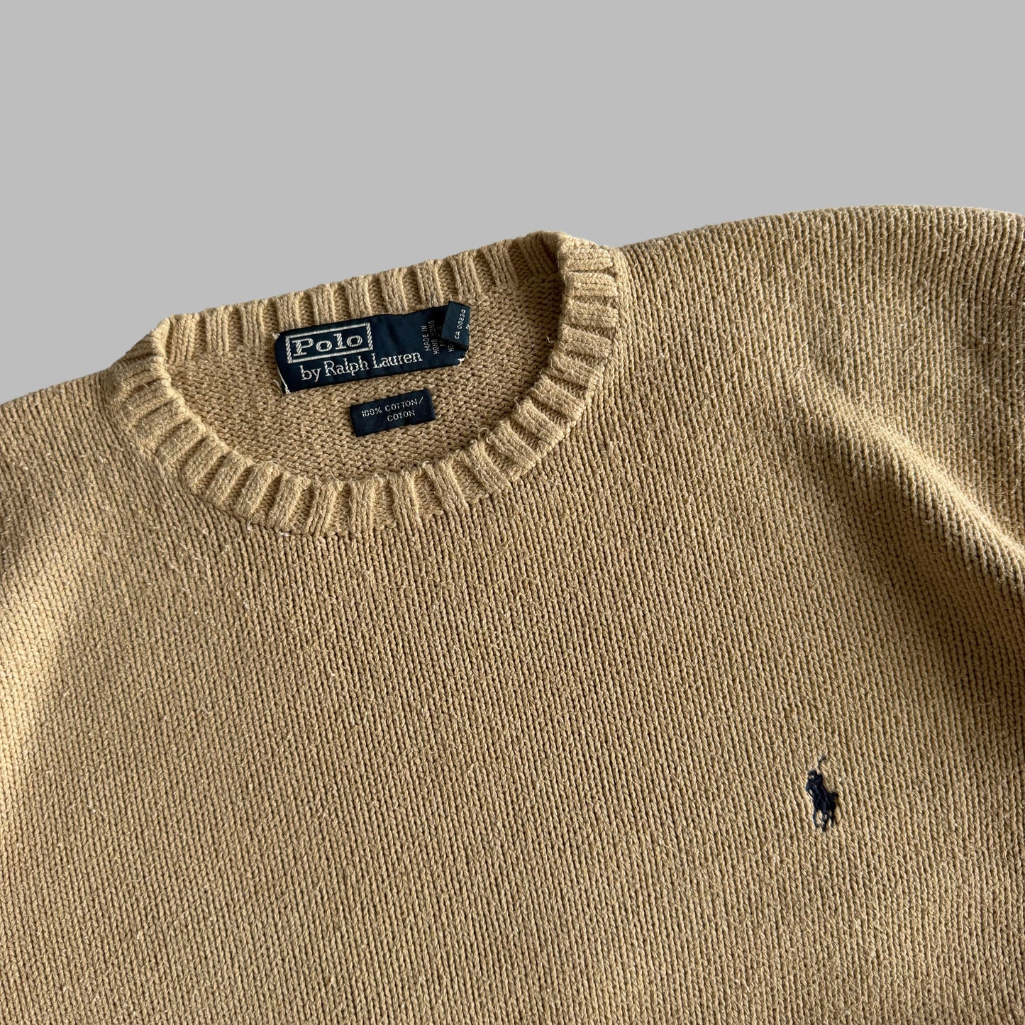 90s Polo Ralph Lauren Heavy Knit - XL