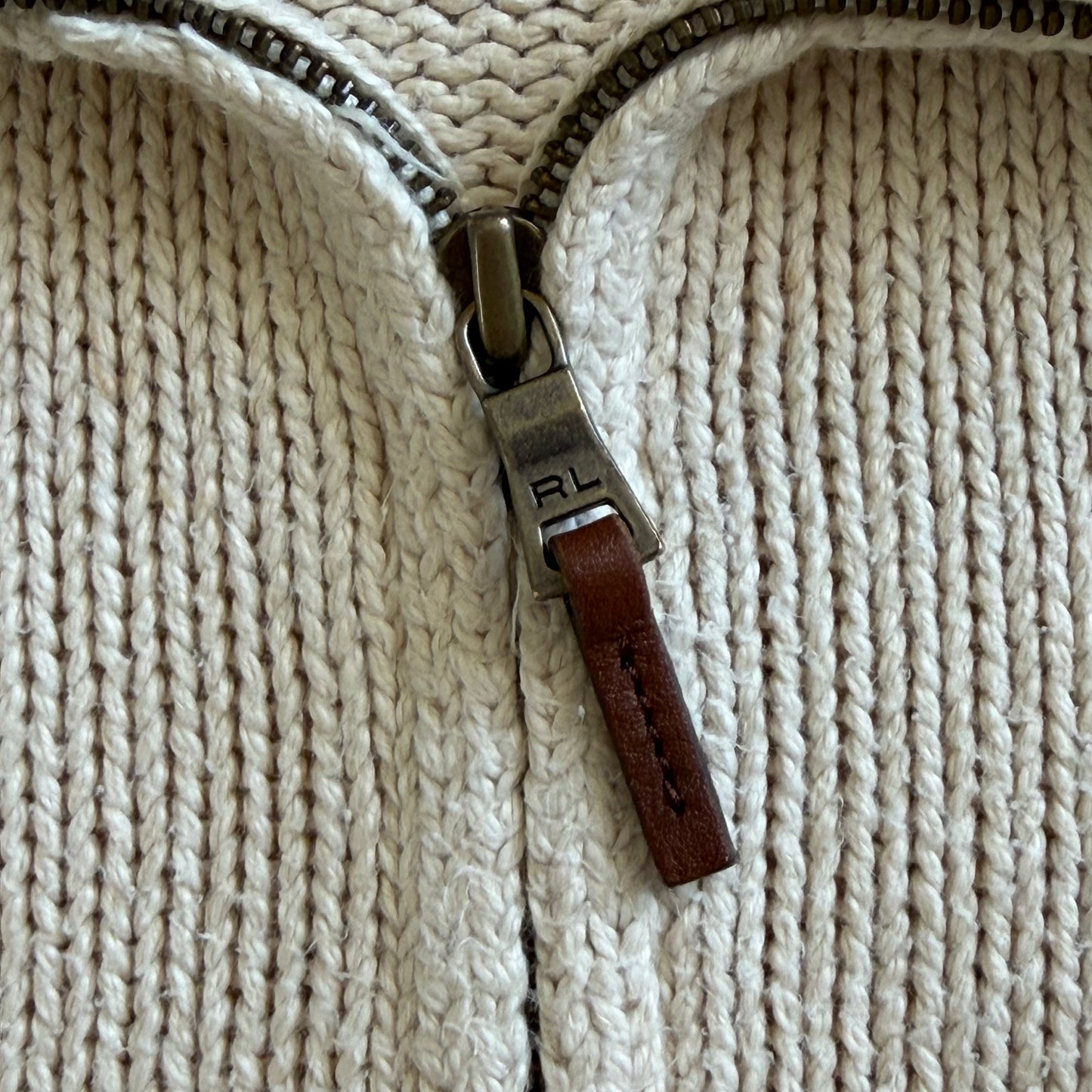 90s Polo Ralph Lauren Heavyweight Quarter Zip - L