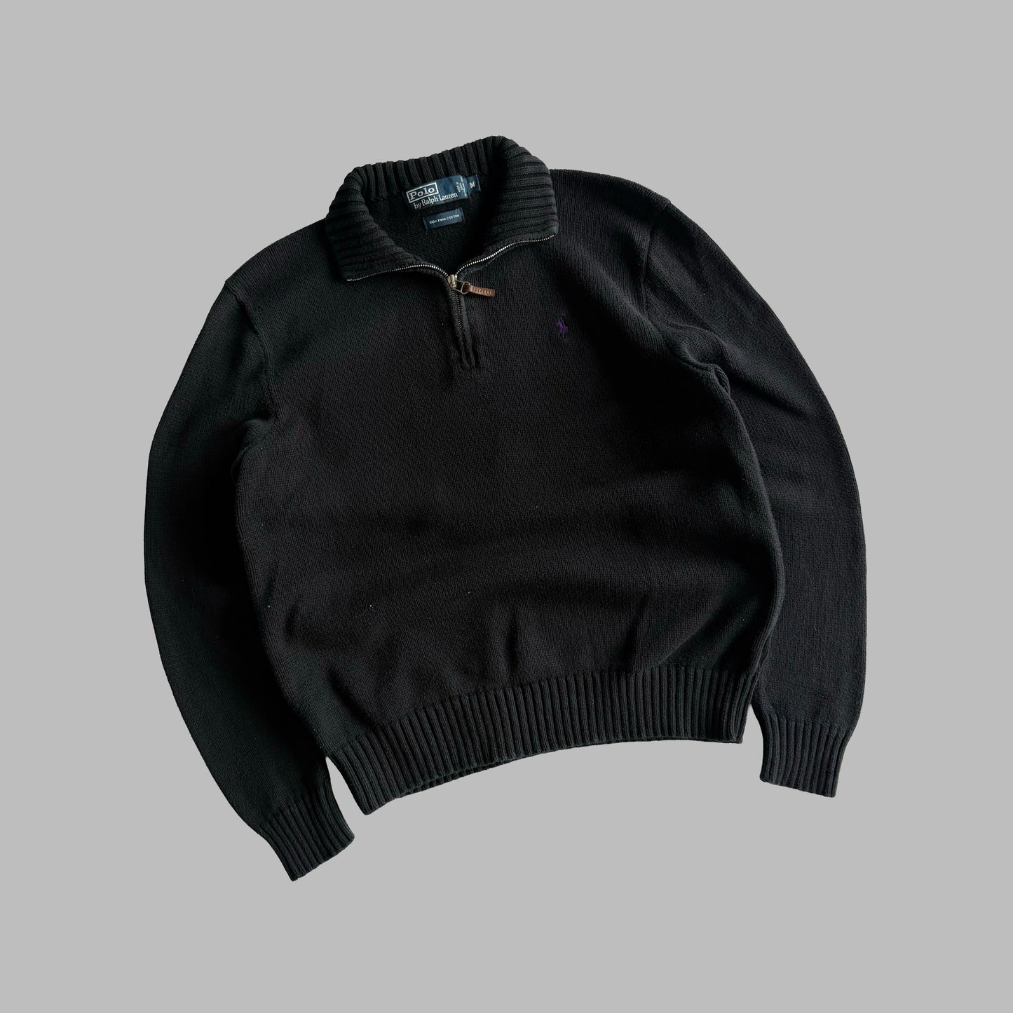 90s Polo Ralph Lauren Quarter Zip - M