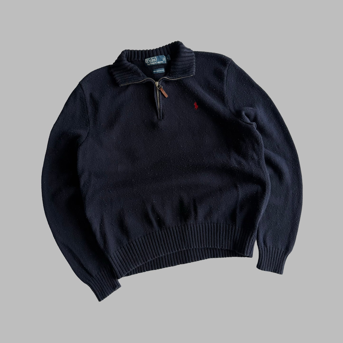 90s Polo Ralph Lauren Quarter Zip - M