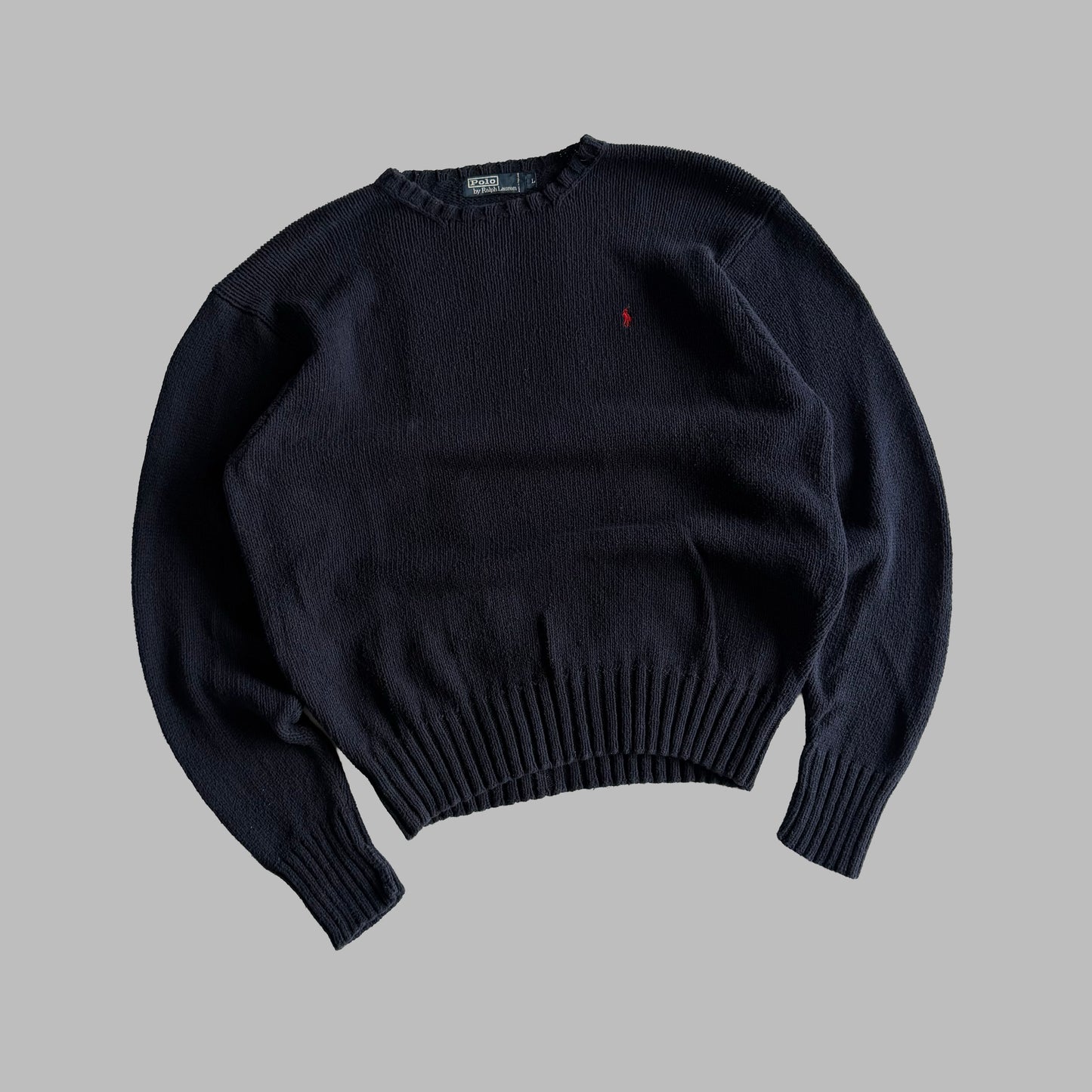 90s Polo Ralph Lauren Heavy Knit - L