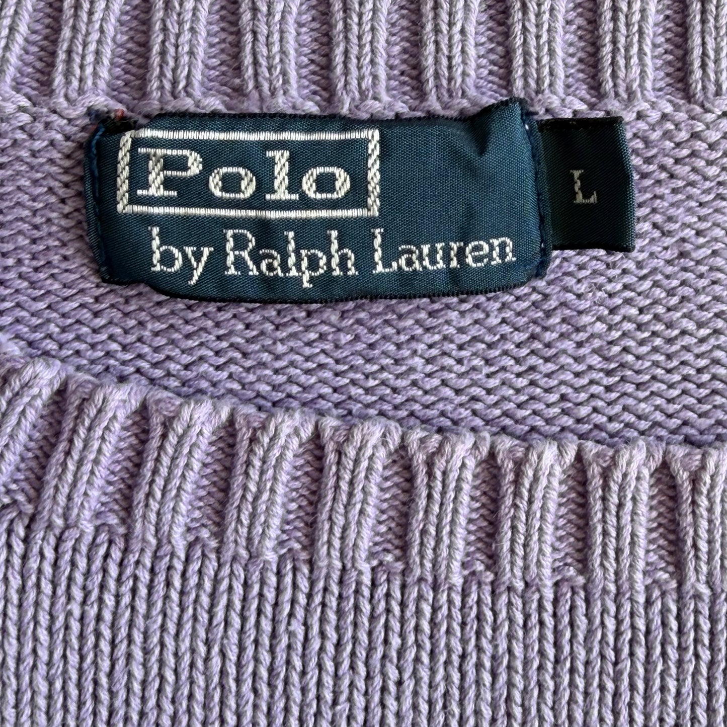 90s Polo Ralph Lauren Heavy Knit - XL