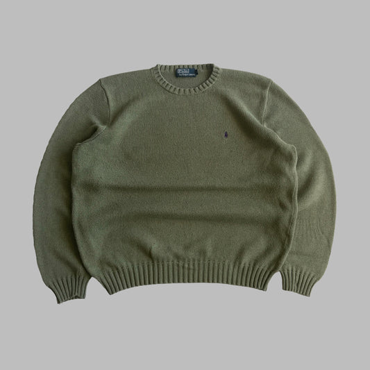 90s Polo Ralph Lauren Heavy Knit - XL