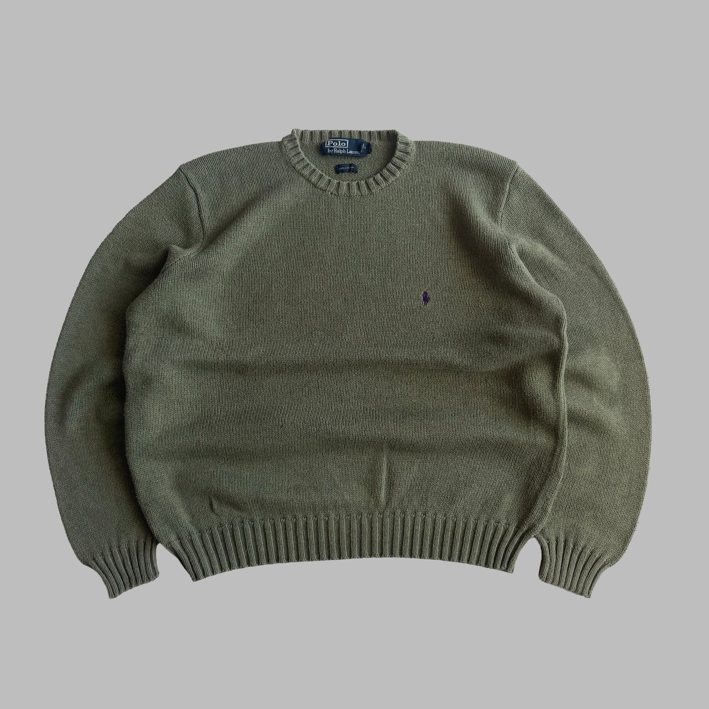 90s Polo Ralph Lauren Heavy Knit - L