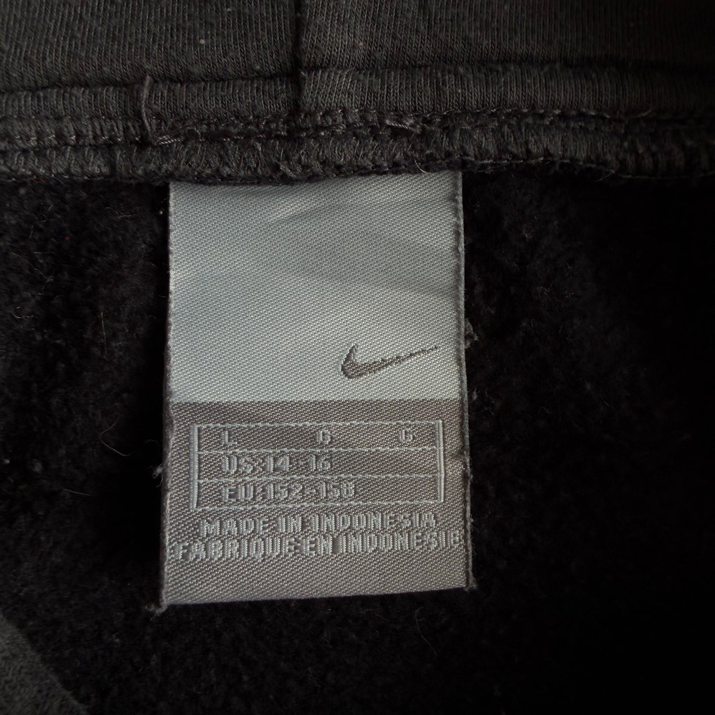 Y2K Nike Spell Out Hoodie - S