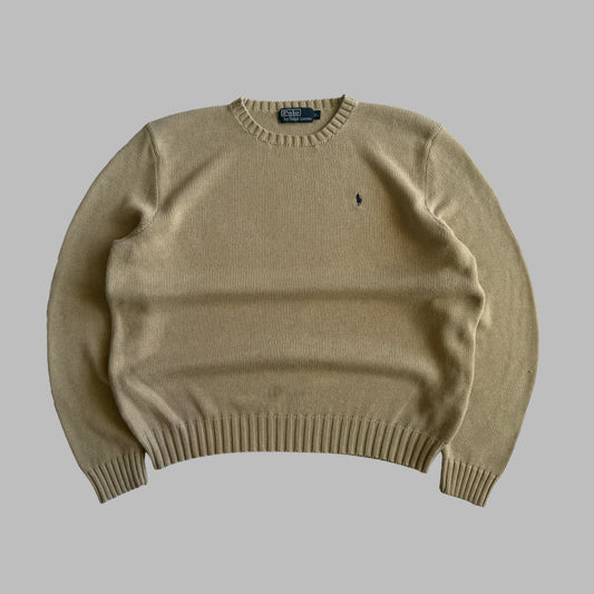 90s Polo Ralph Lauren Heavy Knit - XL