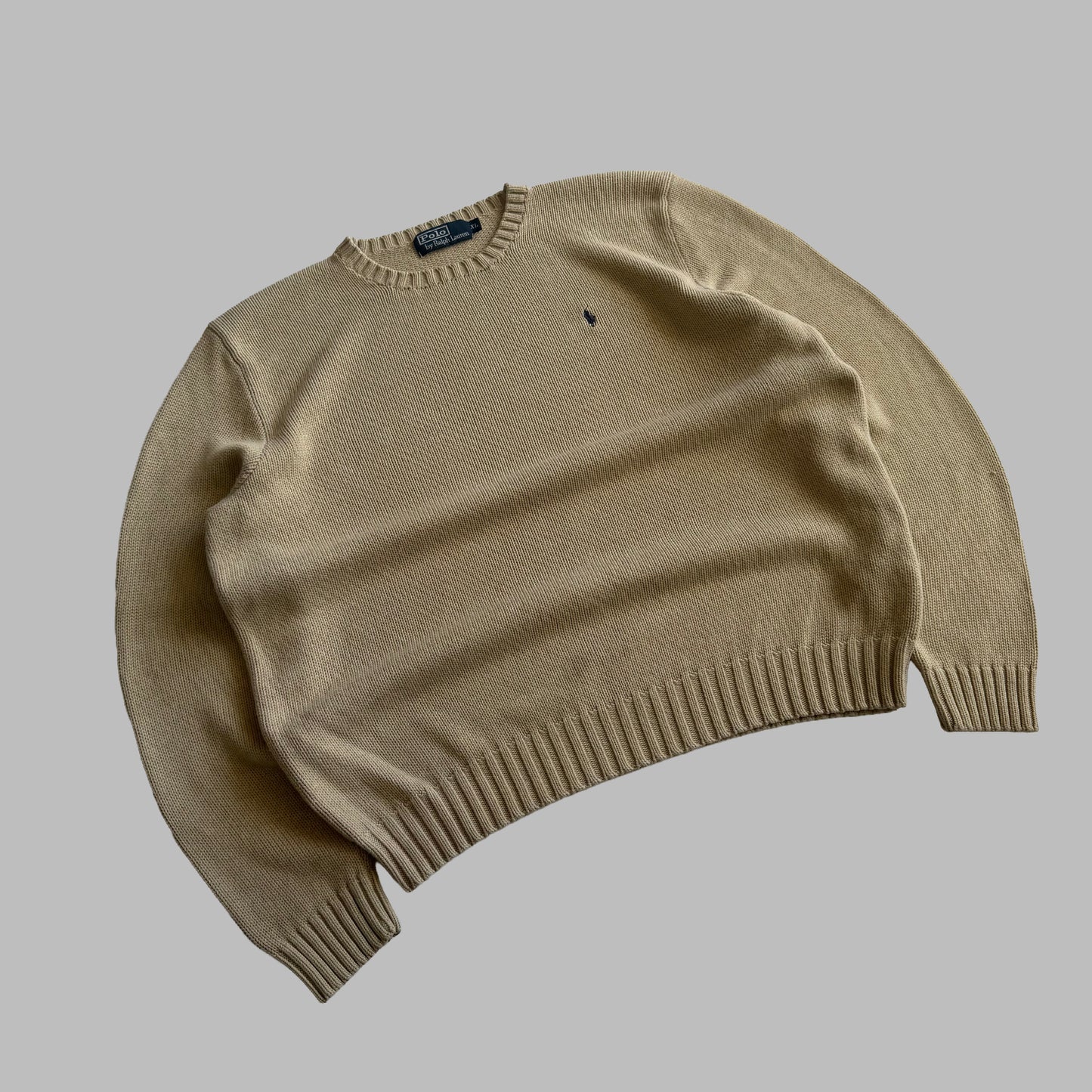 90s Polo Ralph Lauren Heavy Knit - XL
