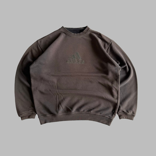 Adidas Embroidered Sweatshirt - L