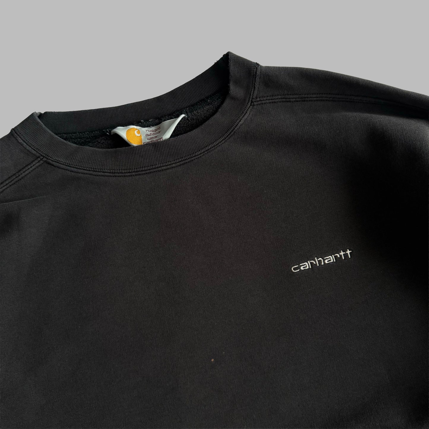 Y2K Carhartt Minimal Sweatshirt - L