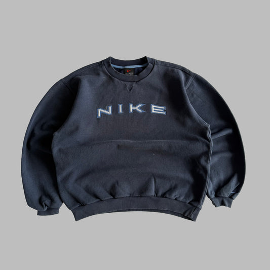 Y2K Nike Spell Out Sweatshirt - S
