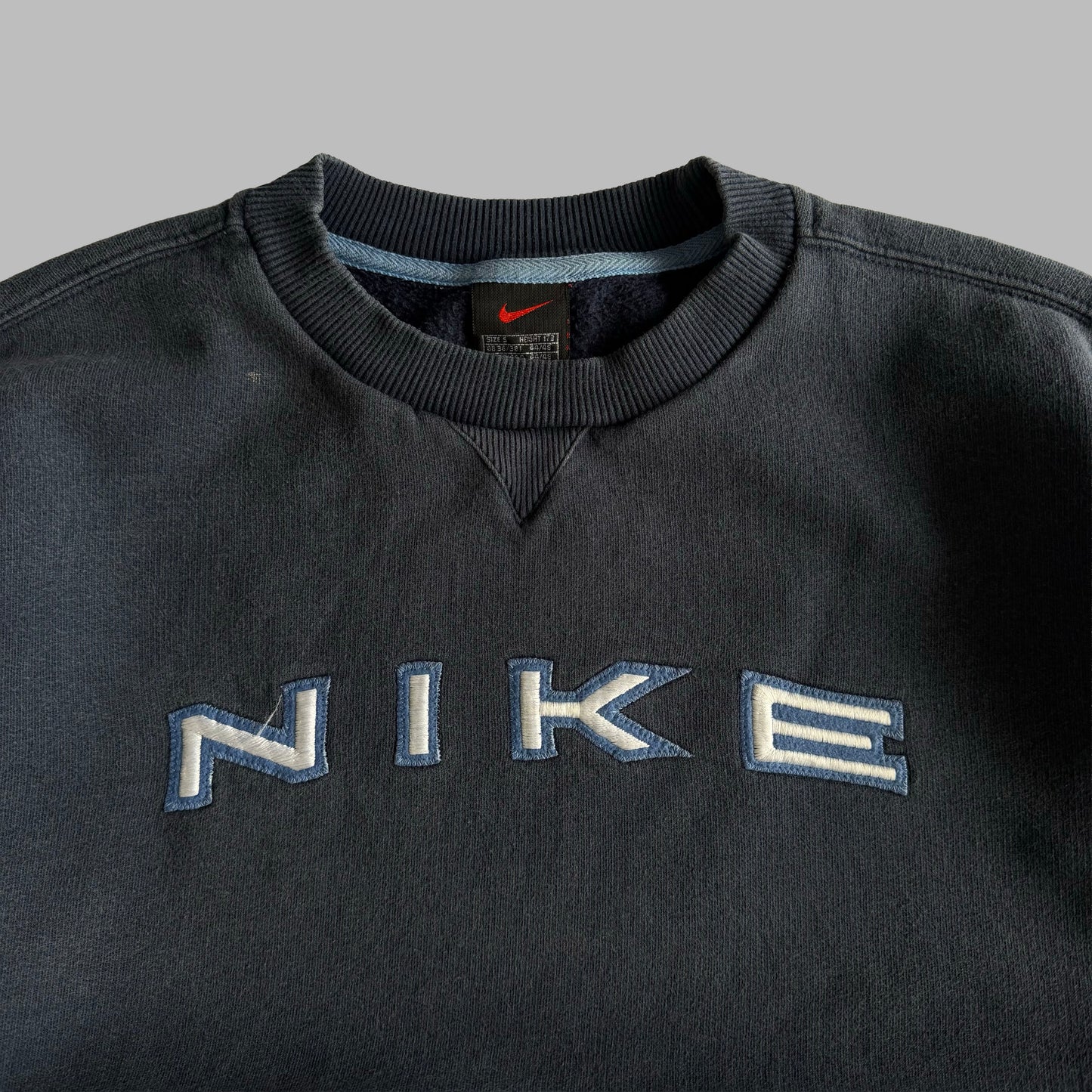 Y2K Nike Spell Out Sweatshirt - S