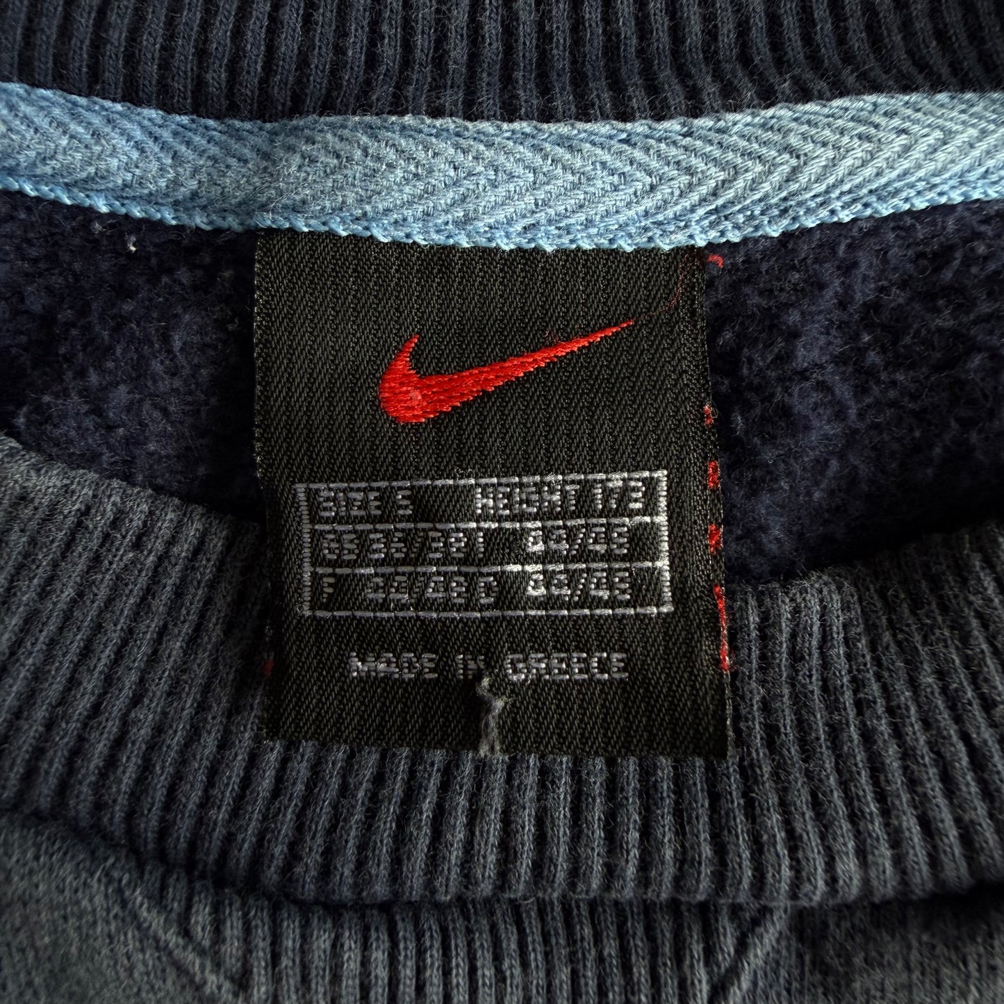Y2K Nike Spell Out Sweatshirt - S