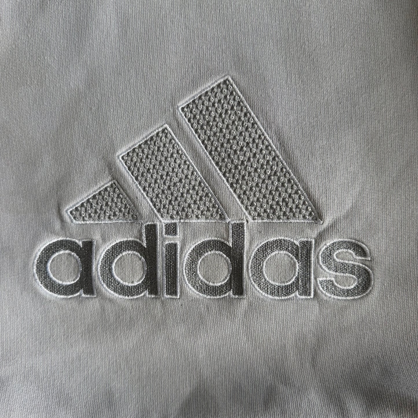 Y2K Adidas Embroidered Sweatshirt - L