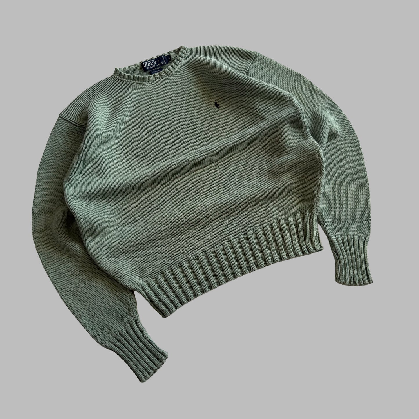90s Polo Ralph Lauren Heavy Knit - M