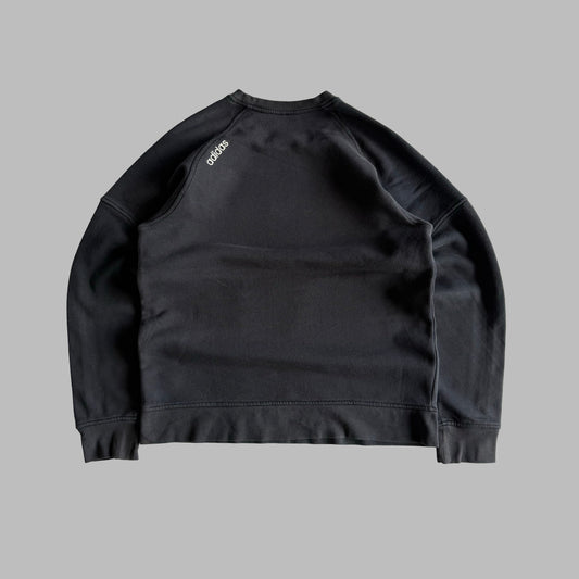 Y2K Adidas three Striped Sweatshirt - M