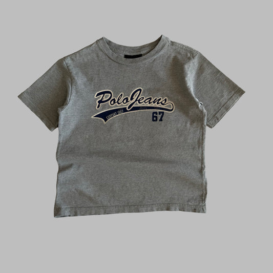 Y2K Polo Ralph Lauren Printed Baby Tee - XS
