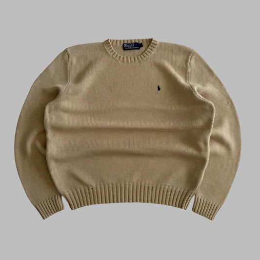 90s Polo Ralph Lauren Heavy Knit - L