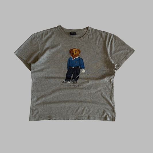 Y2K Polo Ralph Lauren Golf Bear T-Shirt - L