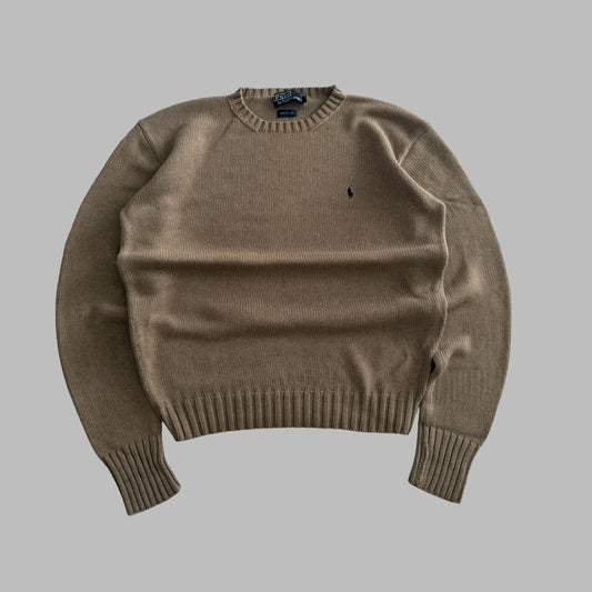 90s Polo Ralph Lauren Heavy Knit - M