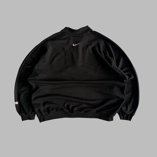 90s Nike Centre Swoosh Quarter Zip - XL