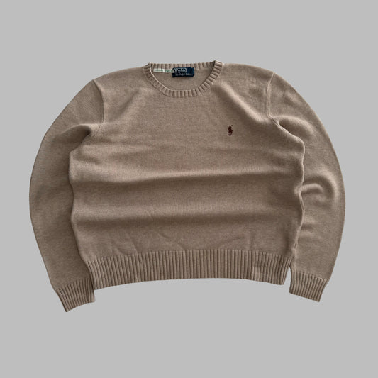 90s Polo Ralph Lauren Heavy Knit - M