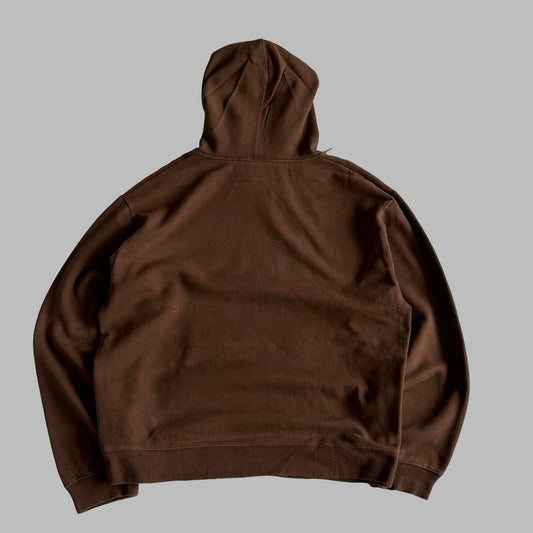 Y2K Brown Gap Hoodie - L