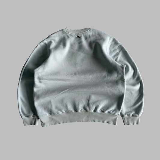 Y2K Adidas Embroidered Sweatshirt - L