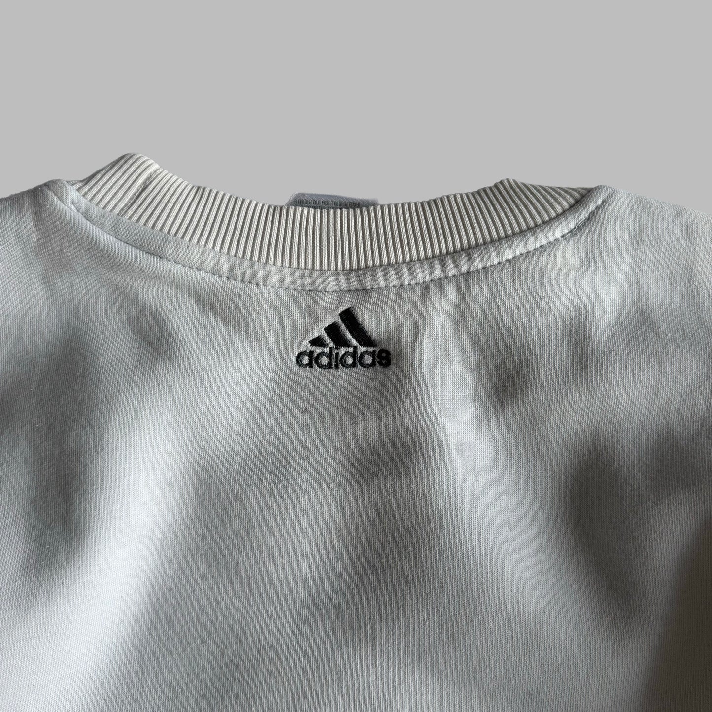 Y2K Adidas Embroidered Sweatshirt - L