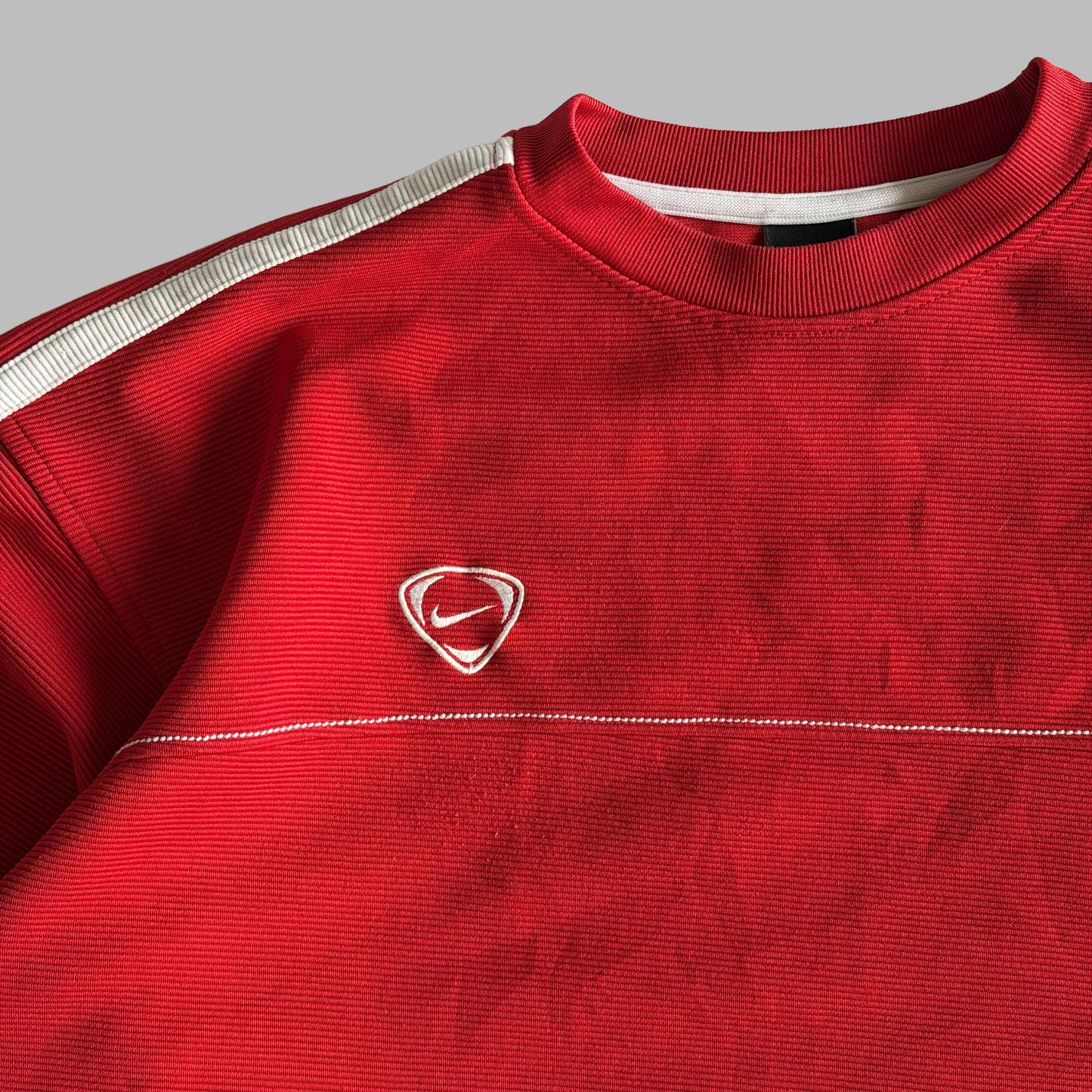 00s Nike Ribbed Sweatshirt - XL