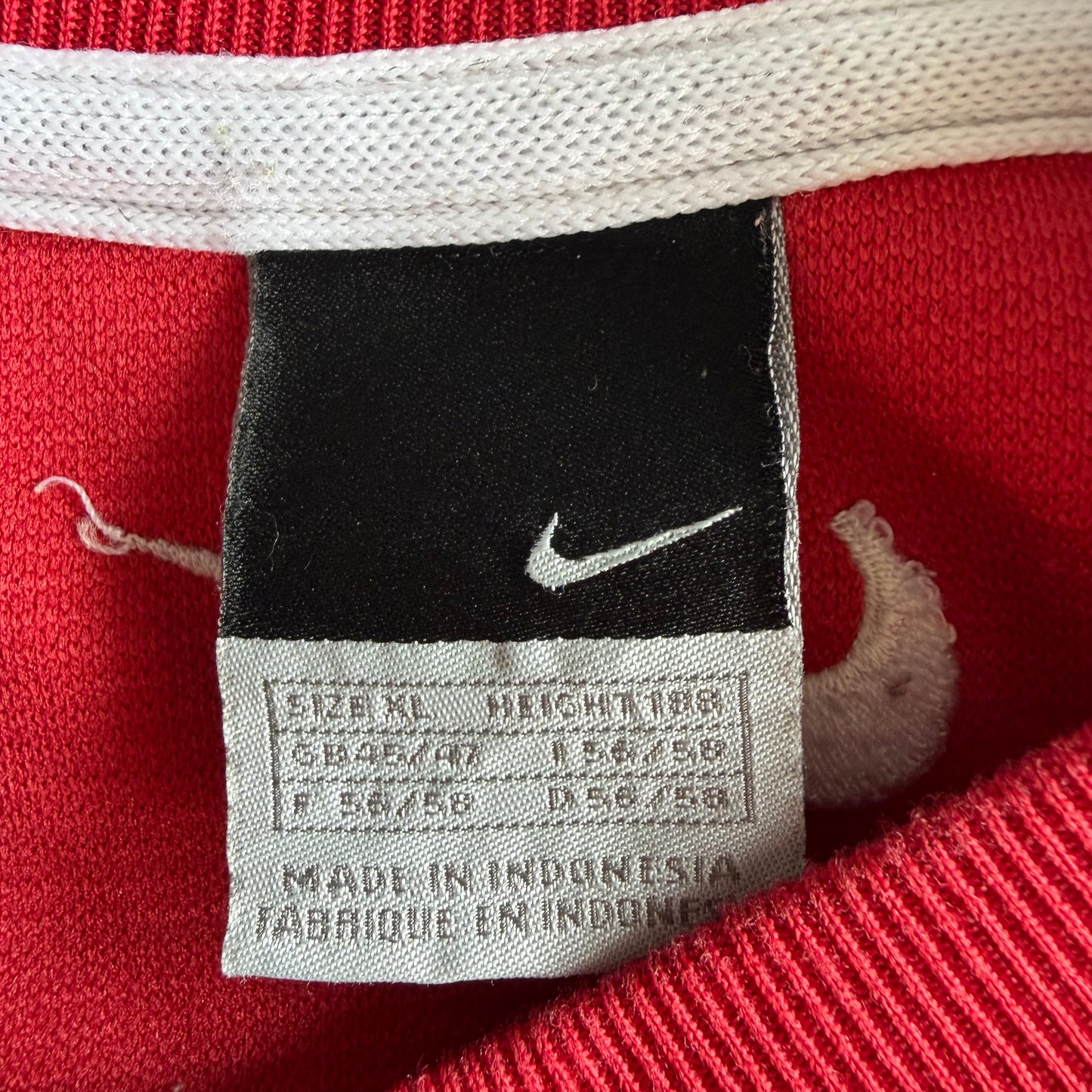 00s Nike Ribbed Sweatshirt - XL