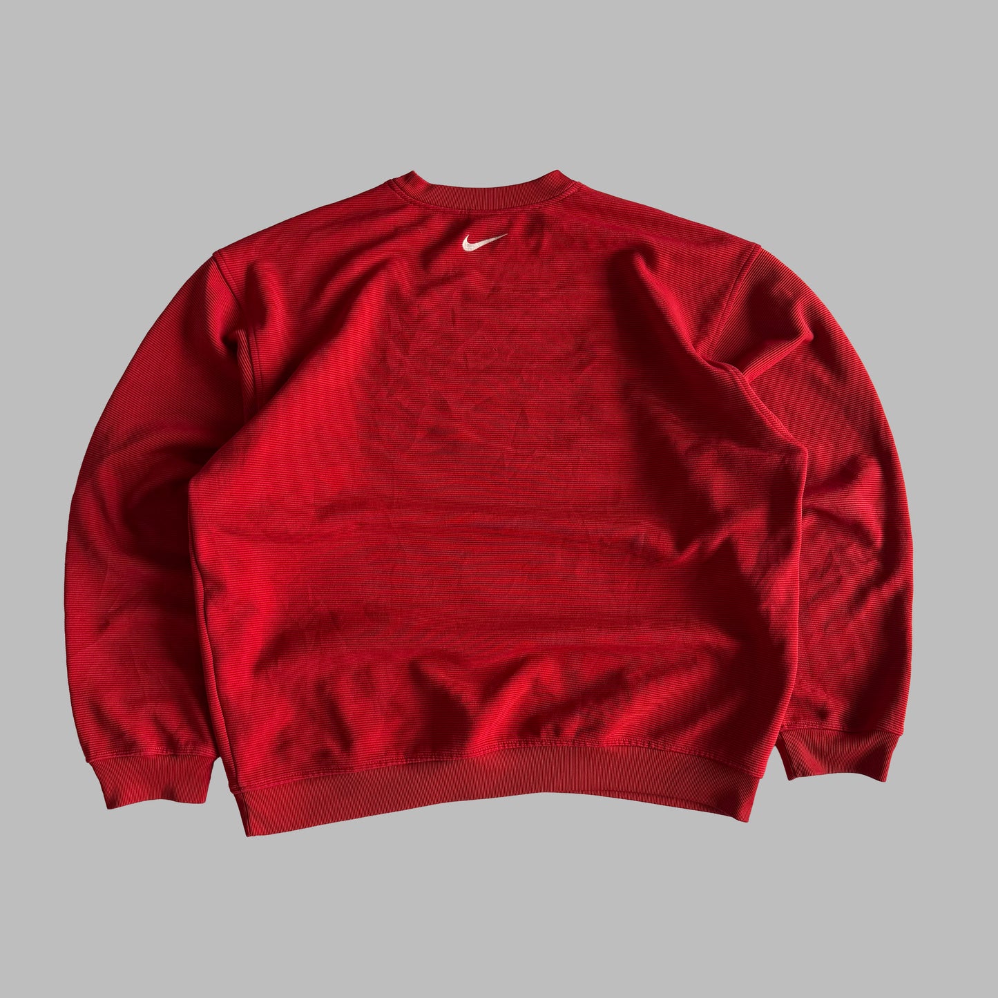 00s Nike Ribbed Sweatshirt - XL