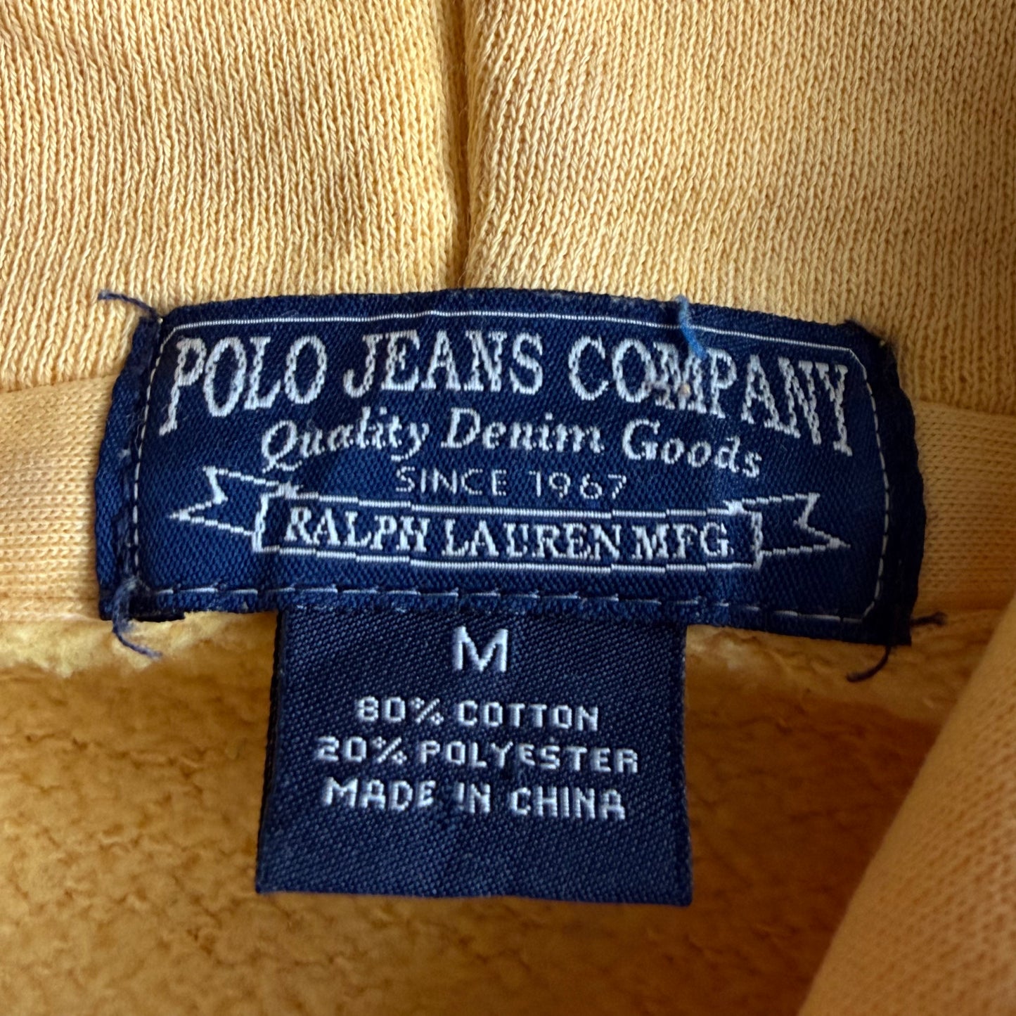 Y2K Ralph Lauren Polo Jeans Hoodie - M