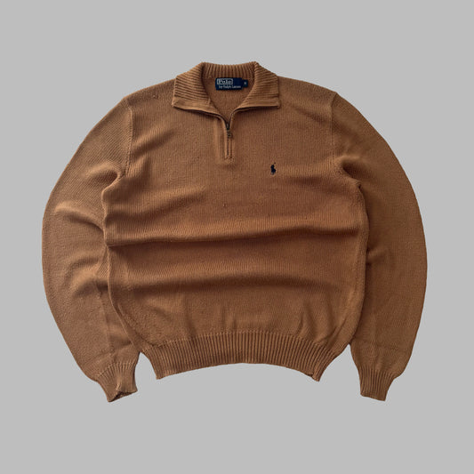 90s Polo Ralph Lauren Heavyweight Quarter Zip - M