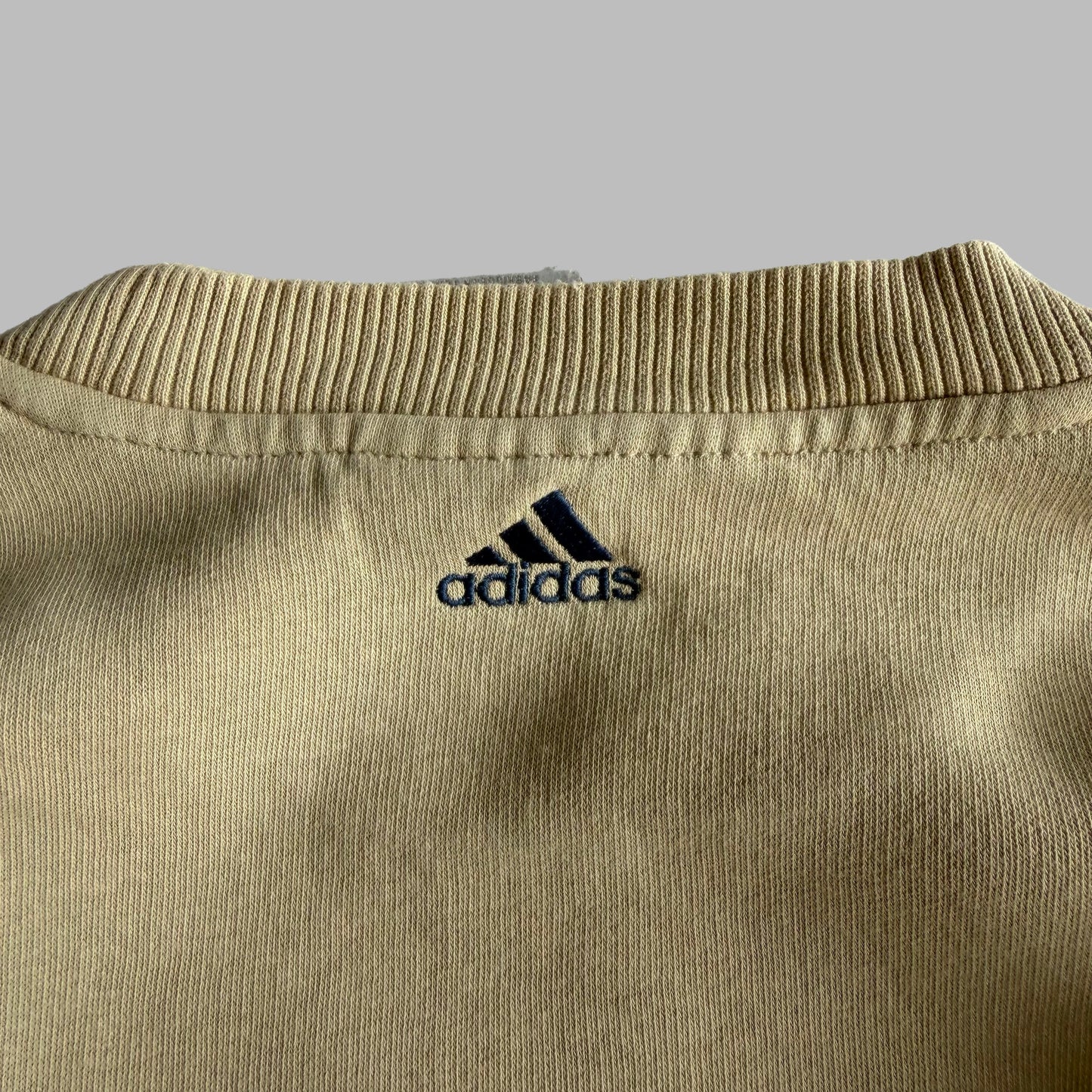 Y2K Adidas Embroidered Sweatshirt - XS