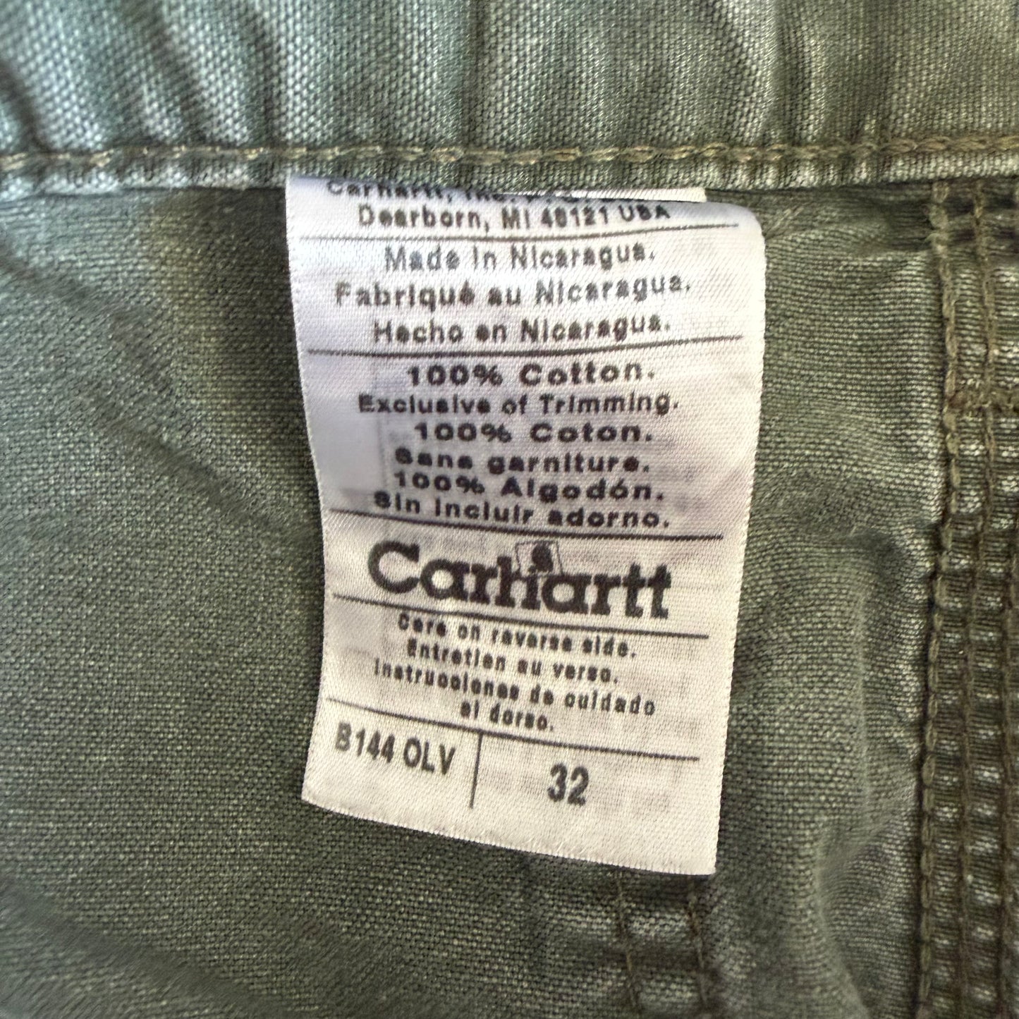 Carhartt Carpenter Shorts - 32"