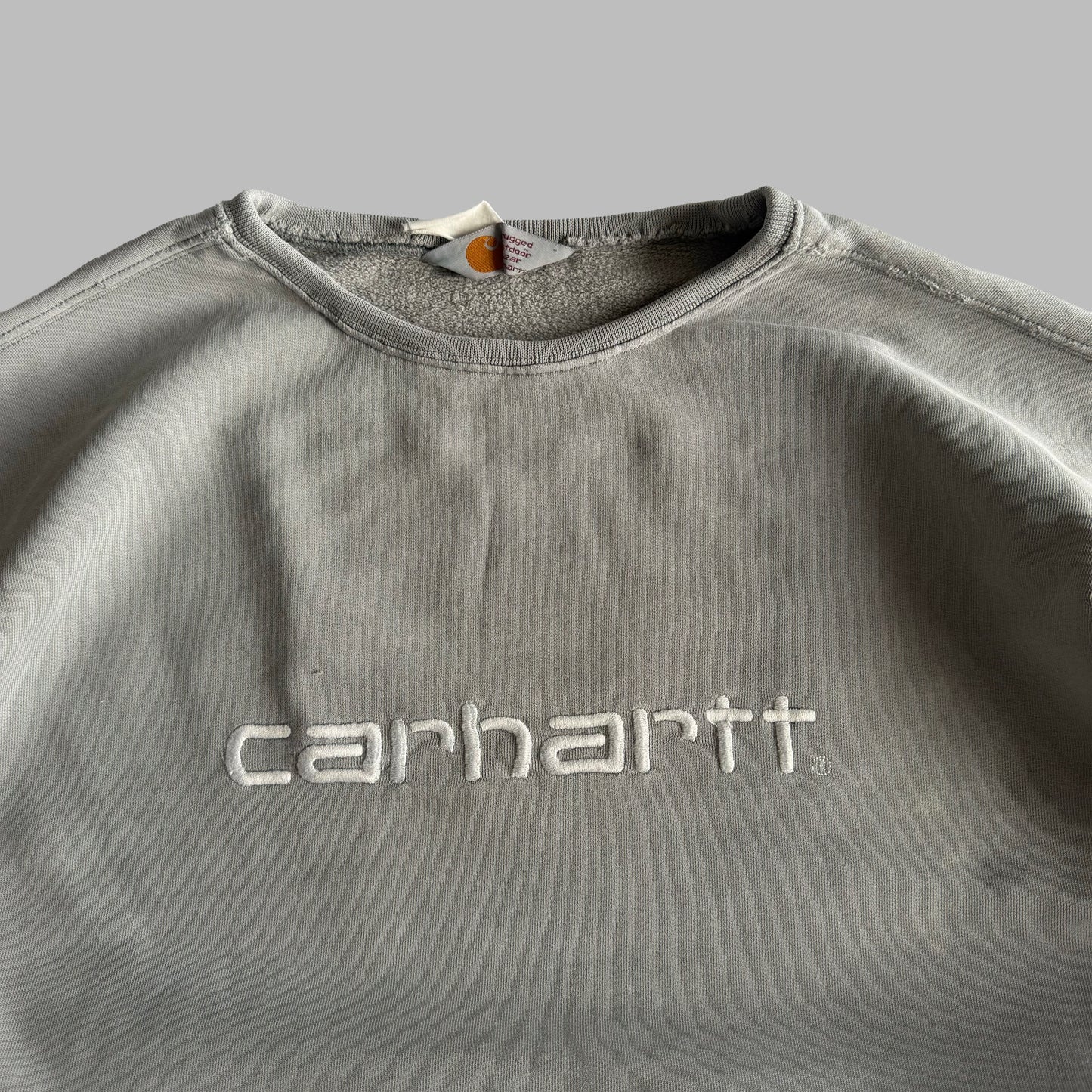 Y2K Carhartt Spell Out Sweatshirt - XL