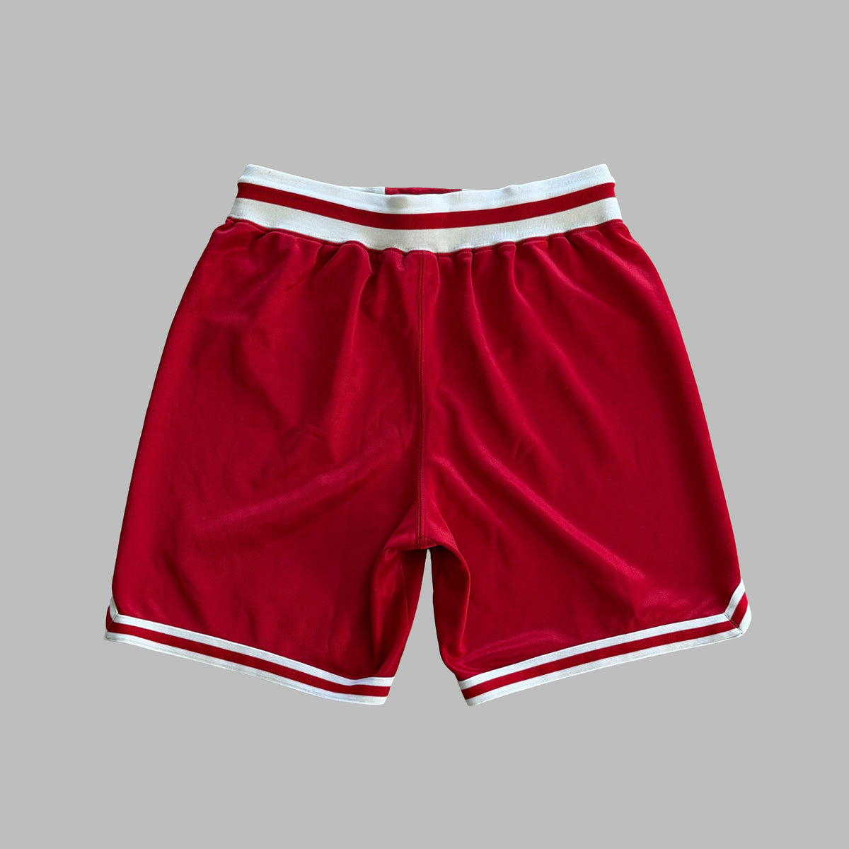 90s Nike Striped Heavyweight Basketball Shorts - M