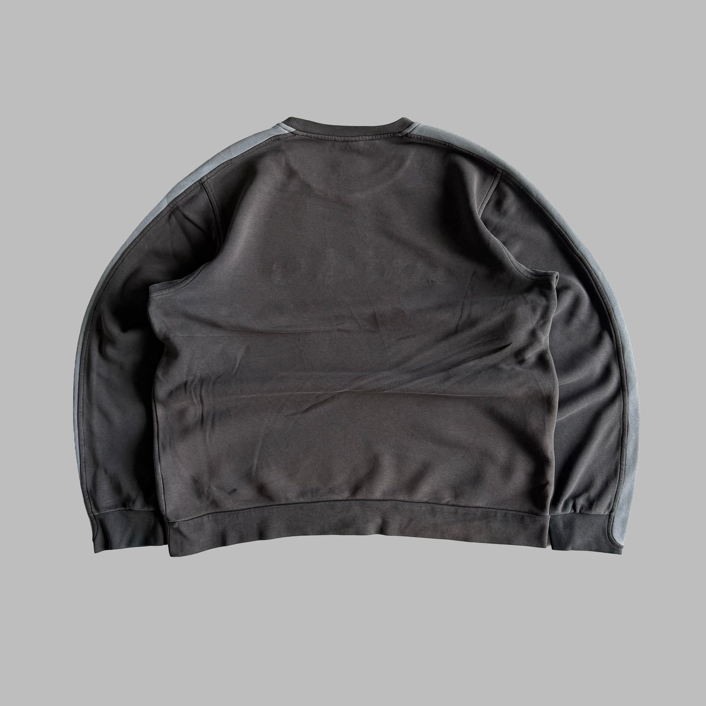 Y2K Adidas Spell Out Sweatshirt - XL