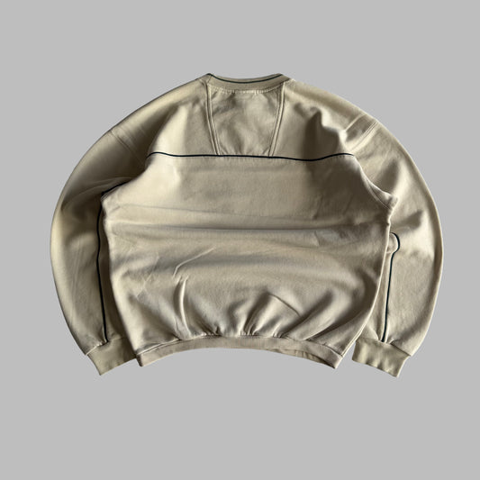 90s Adidas Striped Sweatshirt - S