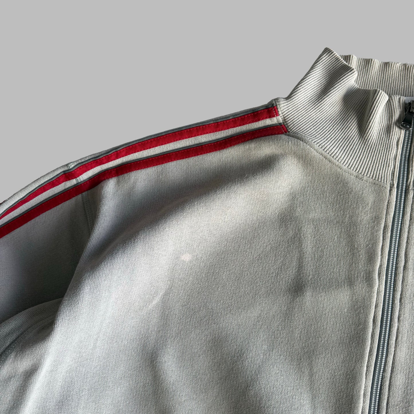 Y2K Adidas Three Striped Track Jacket - XL