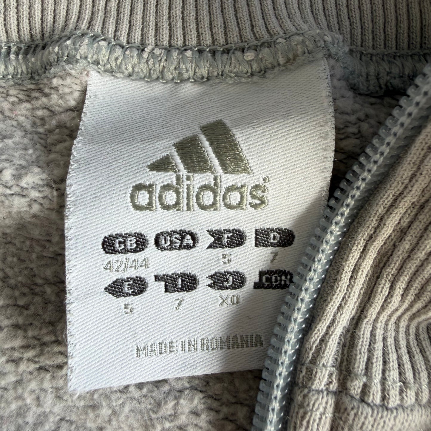 Y2K Adidas Three Striped Track Jacket - XL