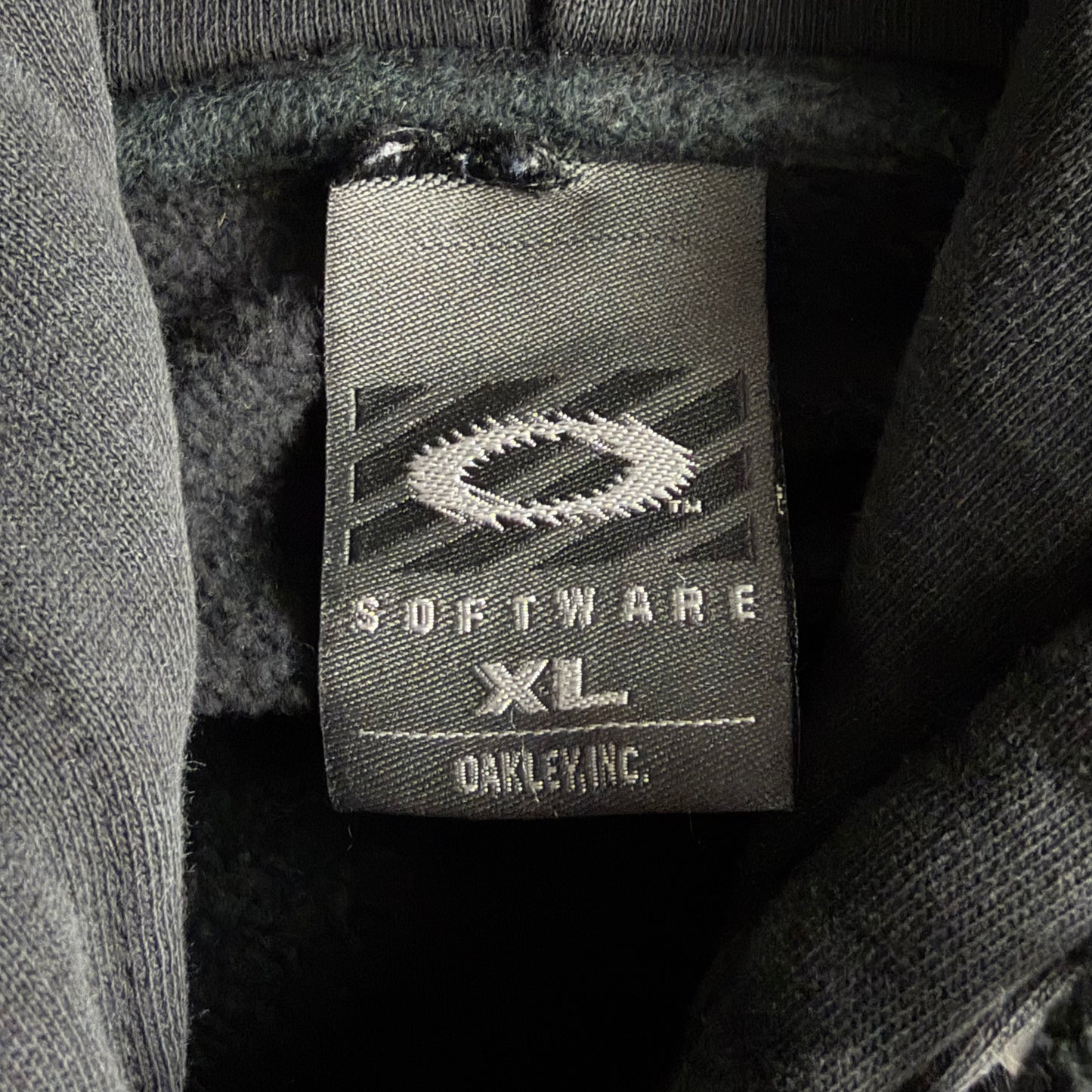 Y2K Oakley Software Ellipse Hoodie - XL