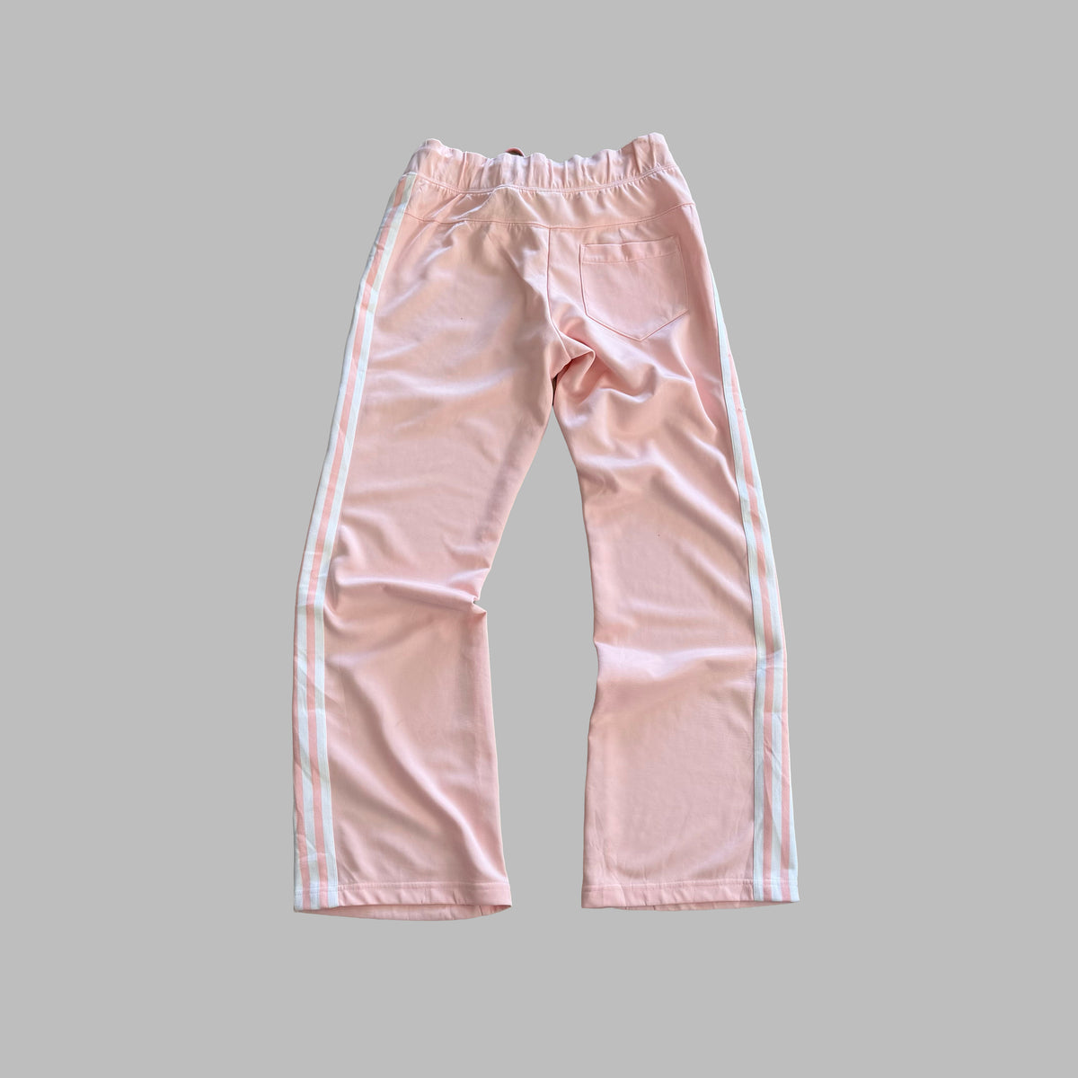 Y2K Adidas Spell Out Wide Leg Activewear Pants - S