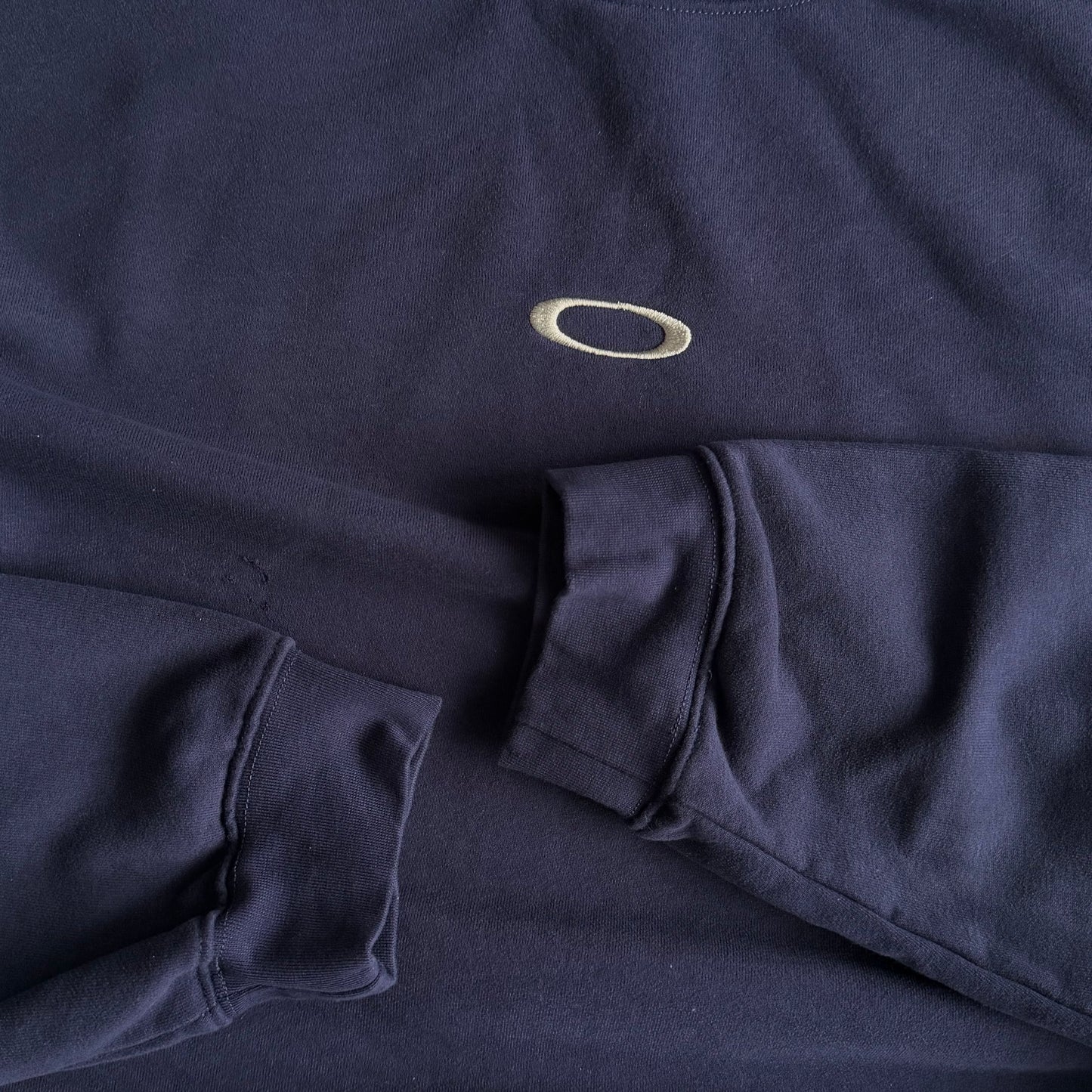Y2K Oakley Ellipse Lightweight Sweatshirt - M